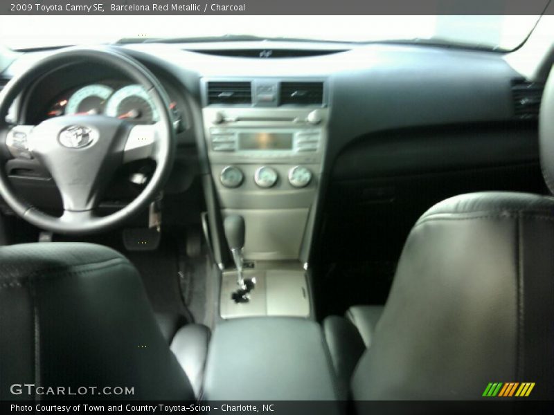 Barcelona Red Metallic / Charcoal 2009 Toyota Camry SE