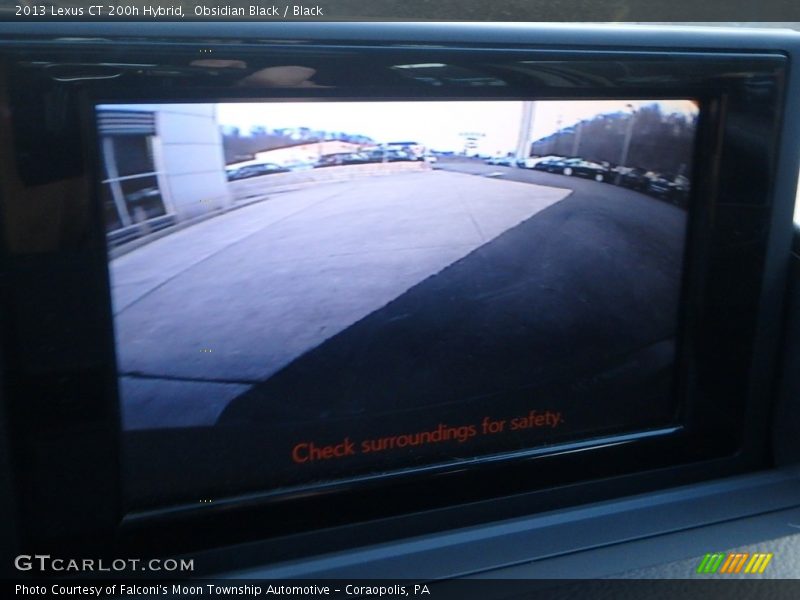 Obsidian Black / Black 2013 Lexus CT 200h Hybrid