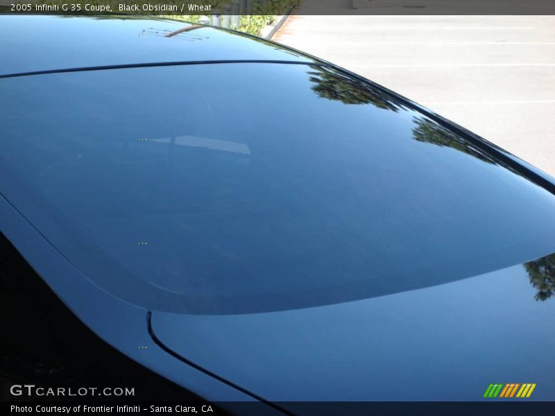 Black Obsidian / Wheat 2005 Infiniti G 35 Coupe