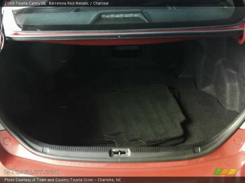 Barcelona Red Metallic / Charcoal 2009 Toyota Camry SE