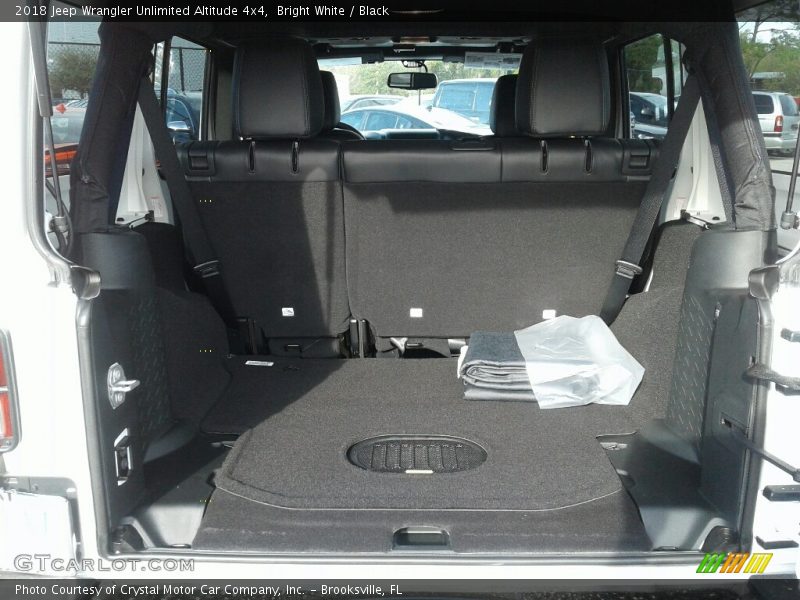 Bright White / Black 2018 Jeep Wrangler Unlimited Altitude 4x4