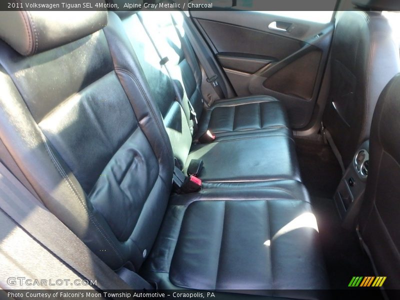 Alpine Gray Metallic / Charcoal 2011 Volkswagen Tiguan SEL 4Motion