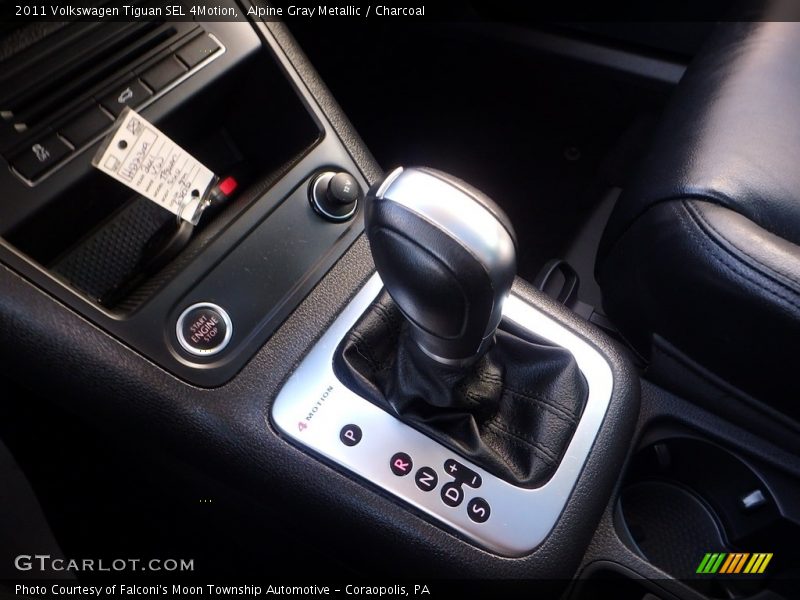 Alpine Gray Metallic / Charcoal 2011 Volkswagen Tiguan SEL 4Motion
