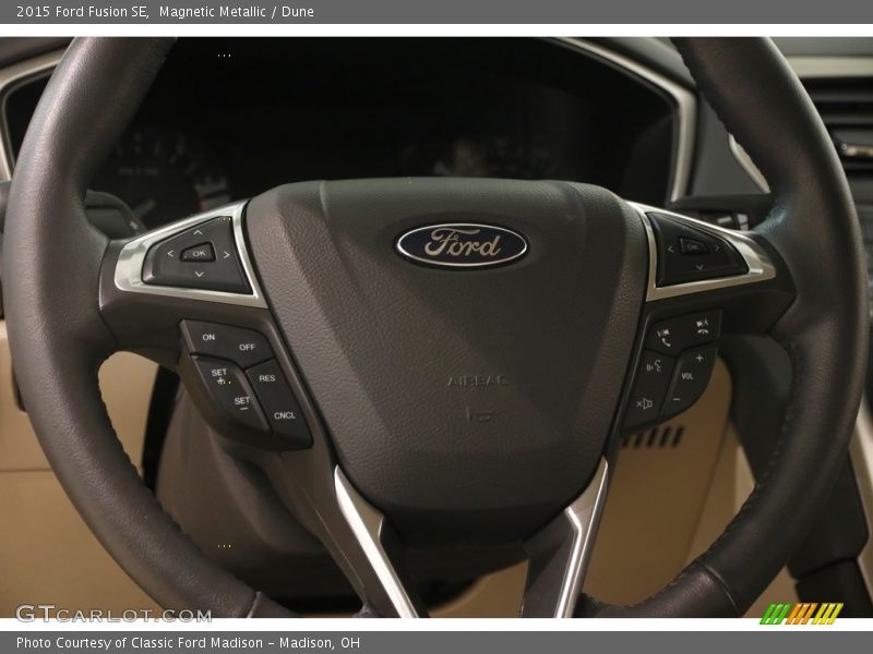 Magnetic Metallic / Dune 2015 Ford Fusion SE