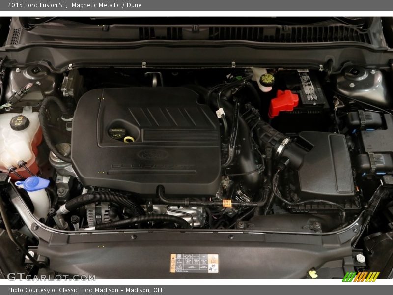 Magnetic Metallic / Dune 2015 Ford Fusion SE