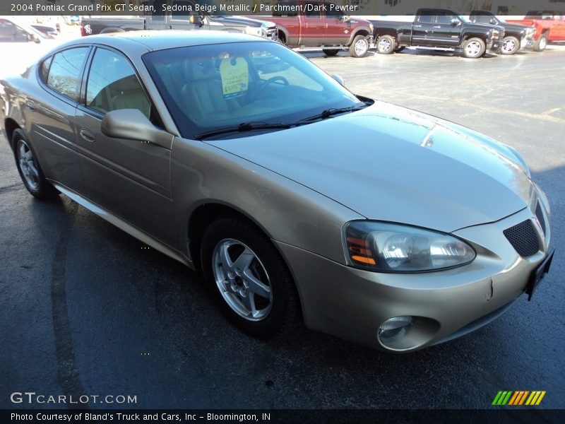 Sedona Beige Metallic / Parchment/Dark Pewter 2004 Pontiac Grand Prix GT Sedan