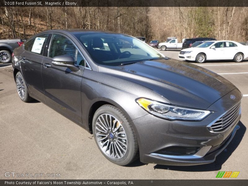 Magnetic / Ebony 2018 Ford Fusion SE