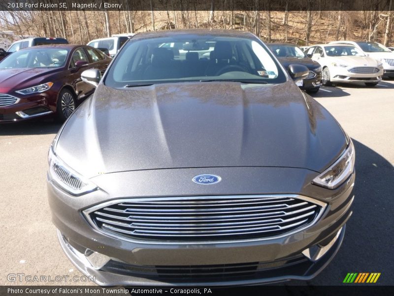 Magnetic / Ebony 2018 Ford Fusion SE