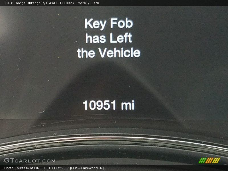 DB Black Crystal / Black 2018 Dodge Durango R/T AWD