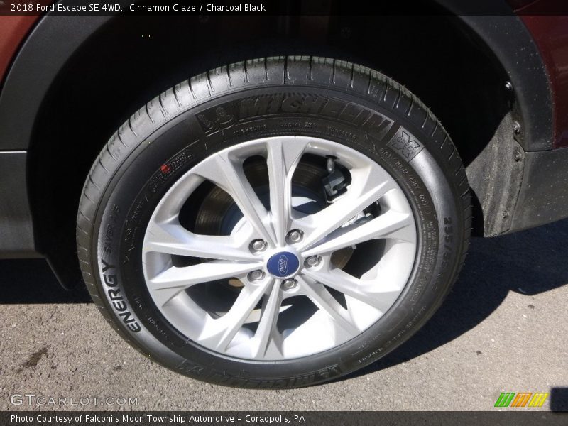 Cinnamon Glaze / Charcoal Black 2018 Ford Escape SE 4WD