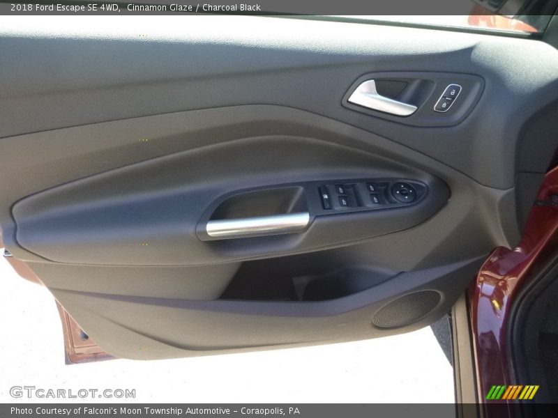 Cinnamon Glaze / Charcoal Black 2018 Ford Escape SE 4WD