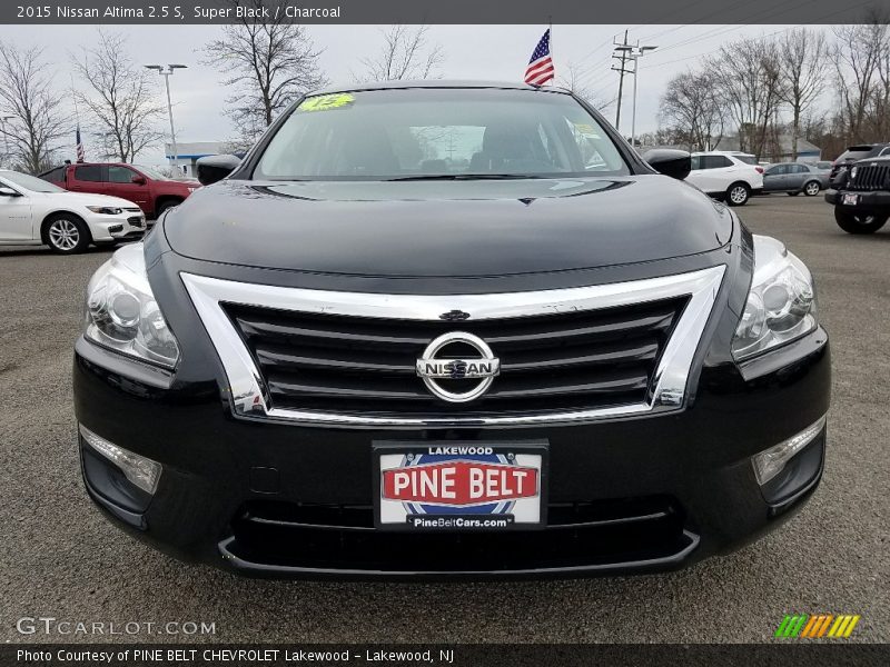 Super Black / Charcoal 2015 Nissan Altima 2.5 S