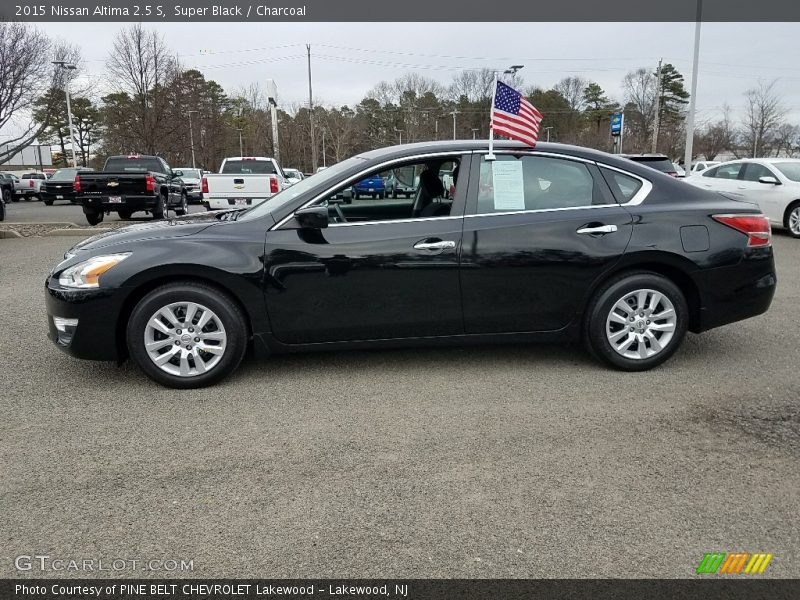 Super Black / Charcoal 2015 Nissan Altima 2.5 S