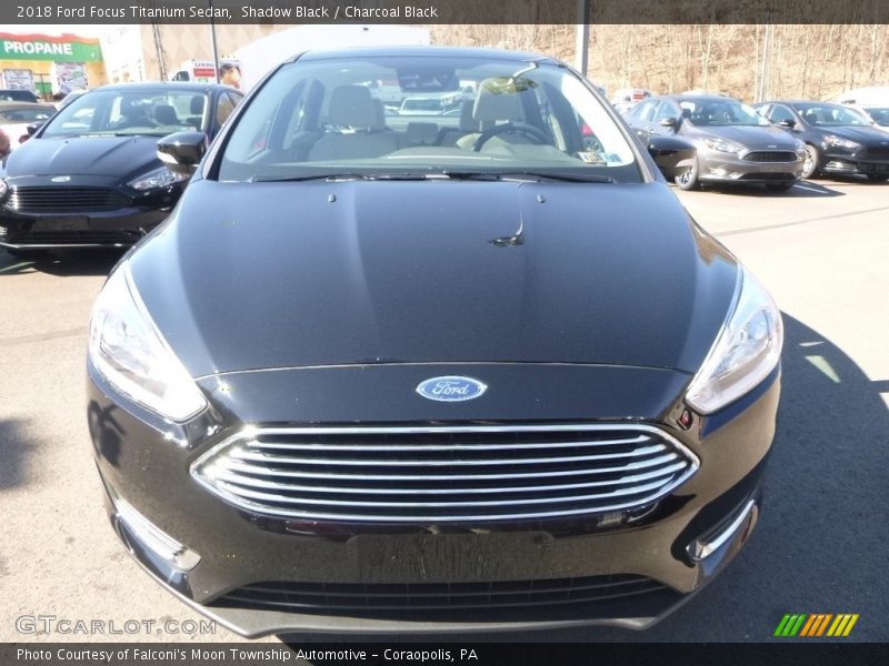Shadow Black / Charcoal Black 2018 Ford Focus Titanium Sedan