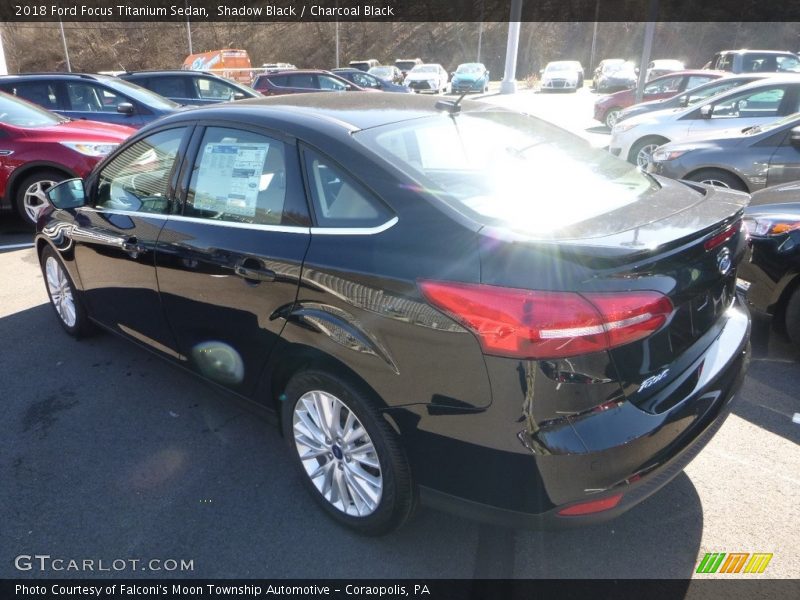 Shadow Black / Charcoal Black 2018 Ford Focus Titanium Sedan