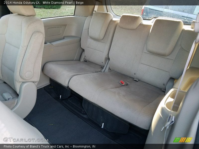 White Diamond Pearl / Beige 2014 Honda Odyssey LX