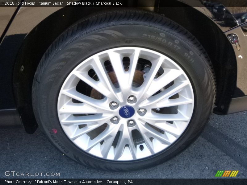 Shadow Black / Charcoal Black 2018 Ford Focus Titanium Sedan