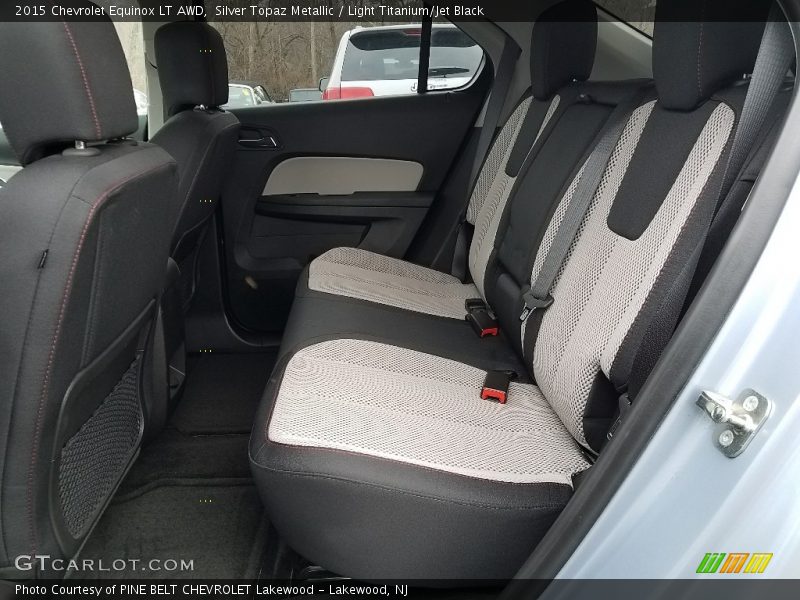 Silver Topaz Metallic / Light Titanium/Jet Black 2015 Chevrolet Equinox LT AWD