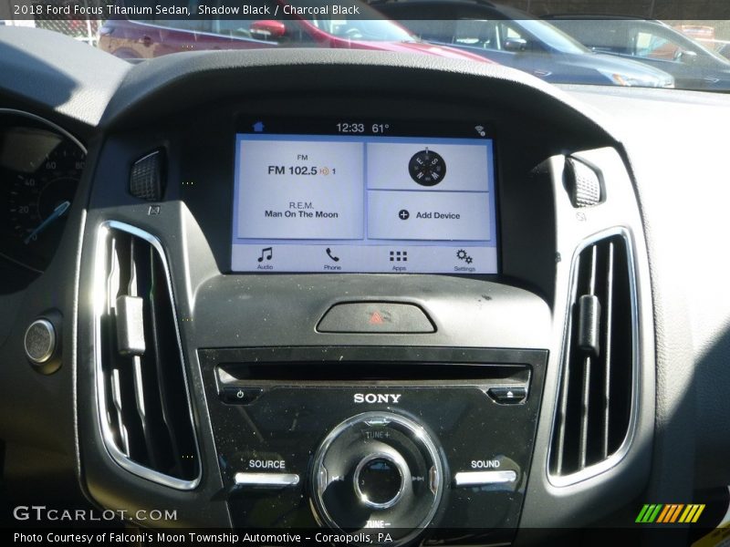 Shadow Black / Charcoal Black 2018 Ford Focus Titanium Sedan