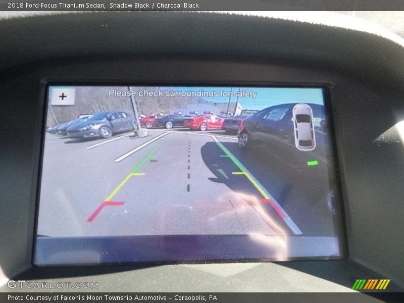 Shadow Black / Charcoal Black 2018 Ford Focus Titanium Sedan