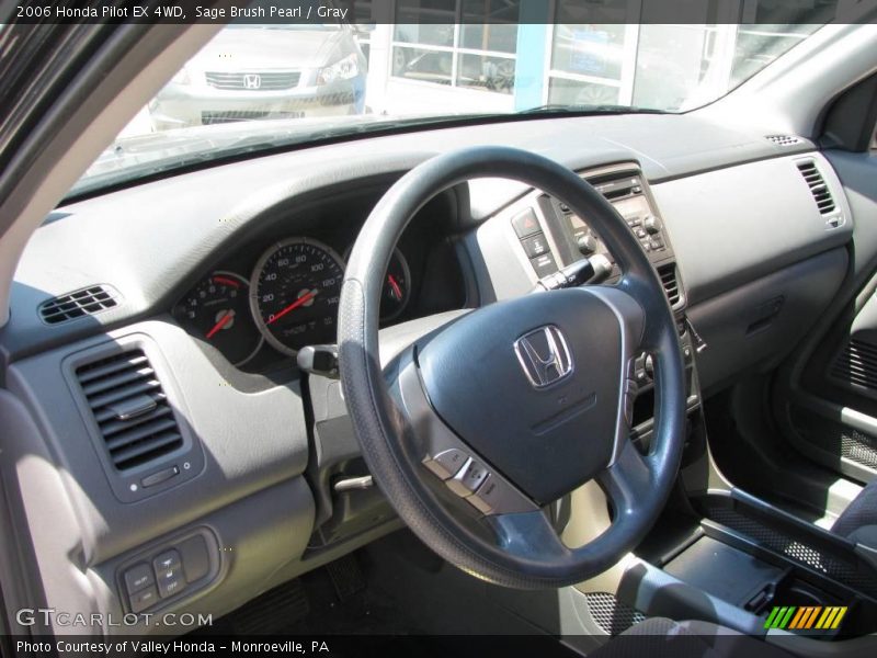 Sage Brush Pearl / Gray 2006 Honda Pilot EX 4WD
