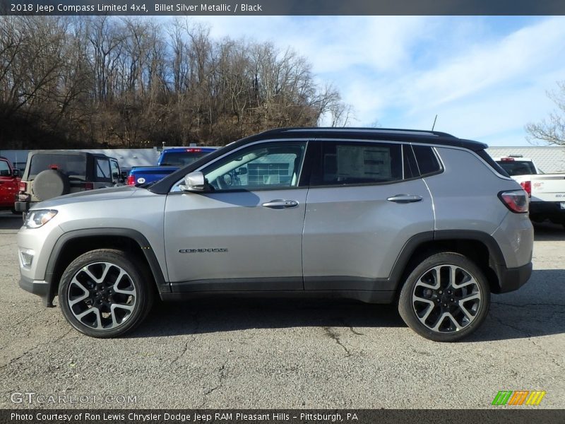 Billet Silver Metallic / Black 2018 Jeep Compass Limited 4x4