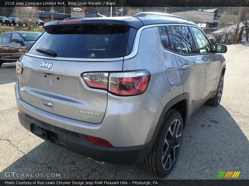 Billet Silver Metallic / Black 2018 Jeep Compass Limited 4x4