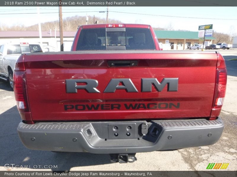 Delmonico Red Pearl / Black 2018 Ram 2500 Power Wagon Crew Cab 4x4