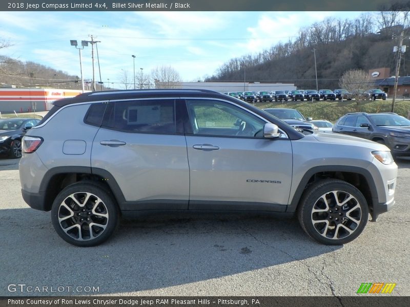 Billet Silver Metallic / Black 2018 Jeep Compass Limited 4x4