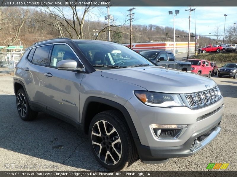 Billet Silver Metallic / Black 2018 Jeep Compass Limited 4x4
