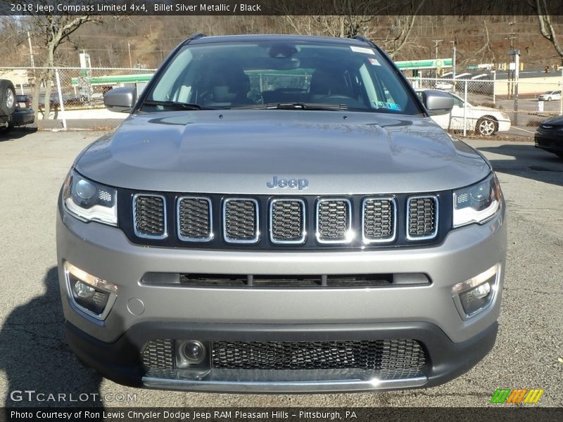 Billet Silver Metallic / Black 2018 Jeep Compass Limited 4x4