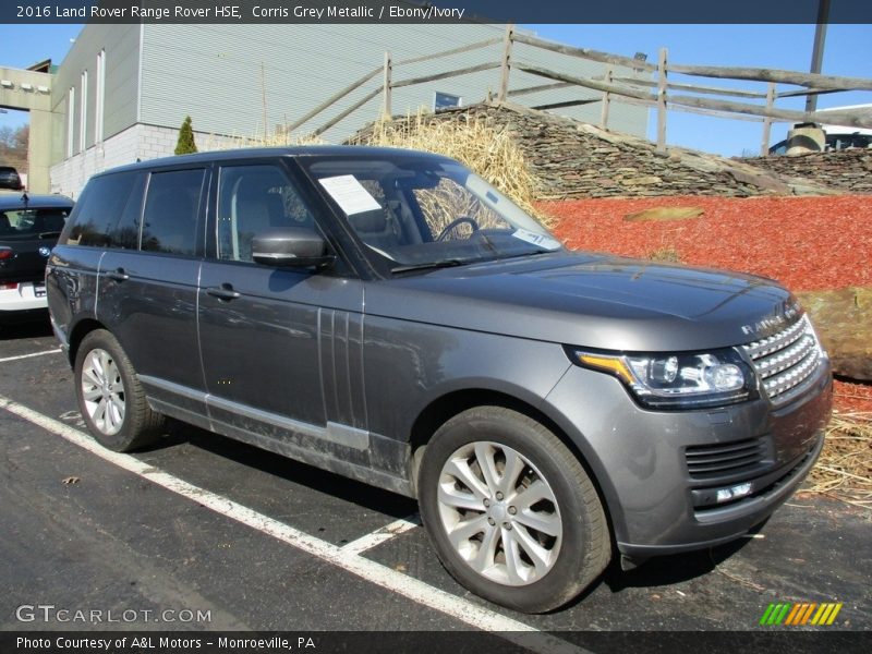 Corris Grey Metallic / Ebony/Ivory 2016 Land Rover Range Rover HSE