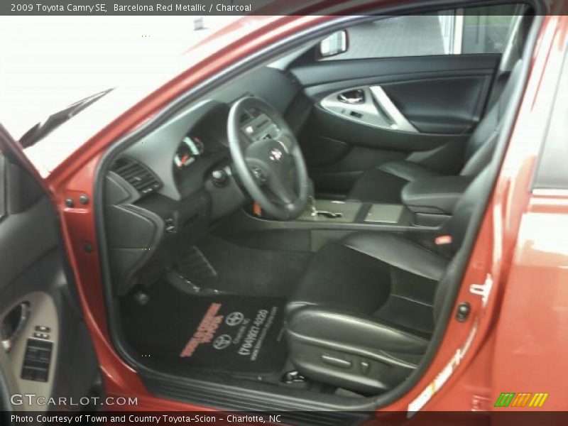 Barcelona Red Metallic / Charcoal 2009 Toyota Camry SE