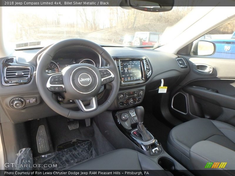 Billet Silver Metallic / Black 2018 Jeep Compass Limited 4x4