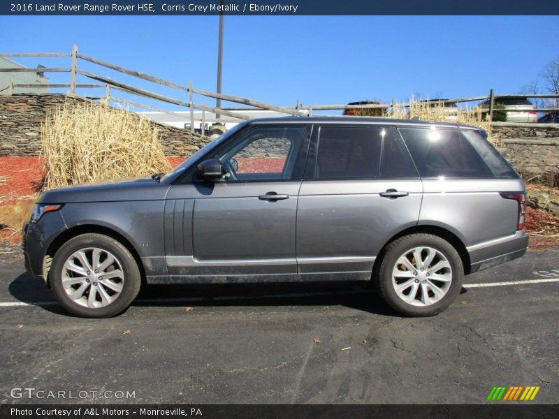 Corris Grey Metallic / Ebony/Ivory 2016 Land Rover Range Rover HSE