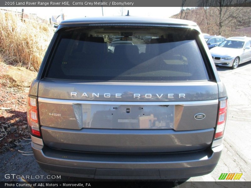 Corris Grey Metallic / Ebony/Ivory 2016 Land Rover Range Rover HSE