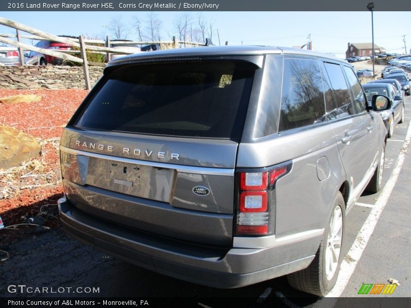 Corris Grey Metallic / Ebony/Ivory 2016 Land Rover Range Rover HSE