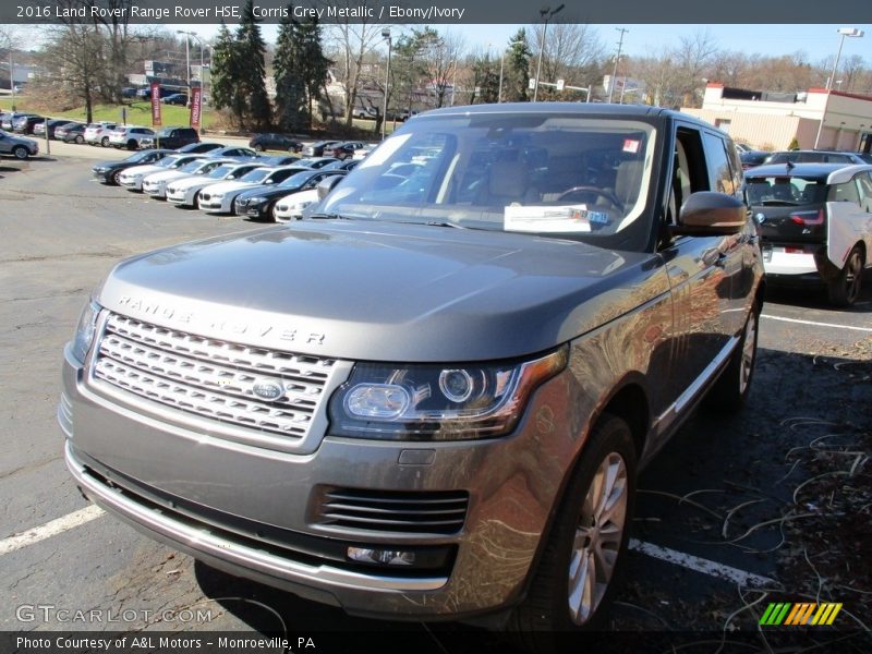 Corris Grey Metallic / Ebony/Ivory 2016 Land Rover Range Rover HSE