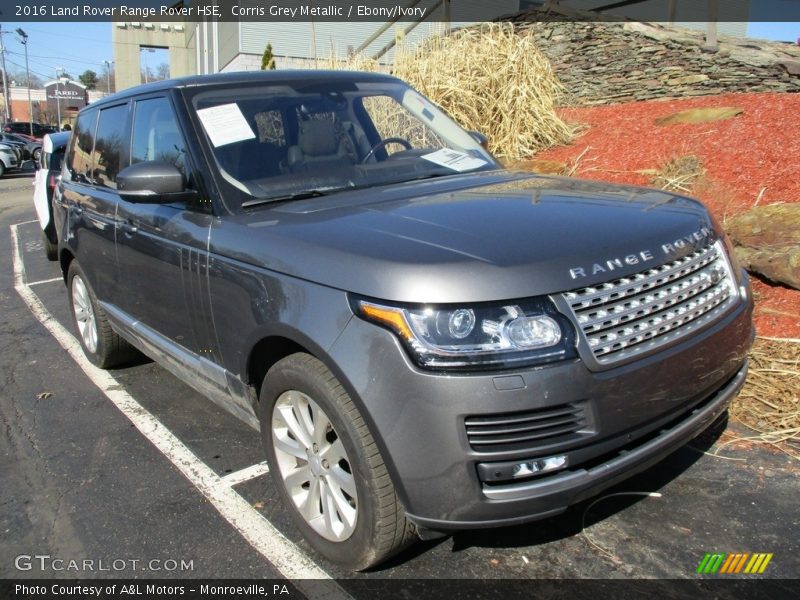 Corris Grey Metallic / Ebony/Ivory 2016 Land Rover Range Rover HSE