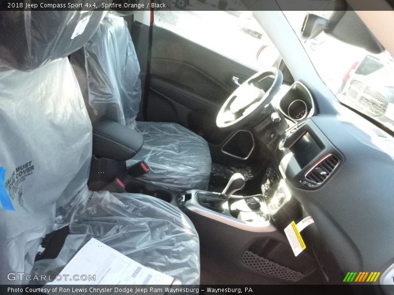 Spitfire Orange / Black 2018 Jeep Compass Sport 4x4
