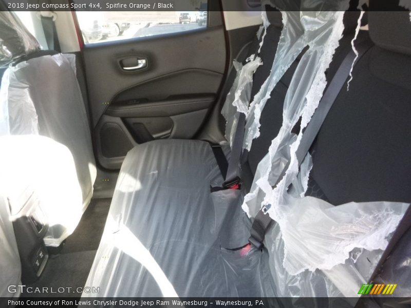 Spitfire Orange / Black 2018 Jeep Compass Sport 4x4