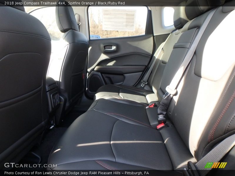 Spitfire Orange / Black/Ruby Red 2018 Jeep Compass Trailhawk 4x4