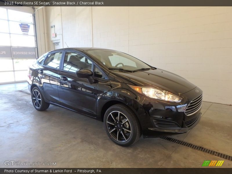 Shadow Black / Charcoal Black 2018 Ford Fiesta SE Sedan