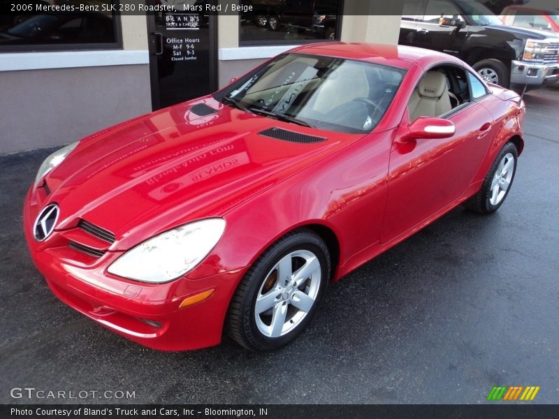 Mars Red / Beige 2006 Mercedes-Benz SLK 280 Roadster