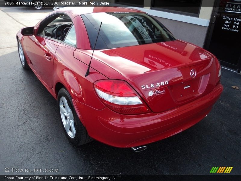 Mars Red / Beige 2006 Mercedes-Benz SLK 280 Roadster