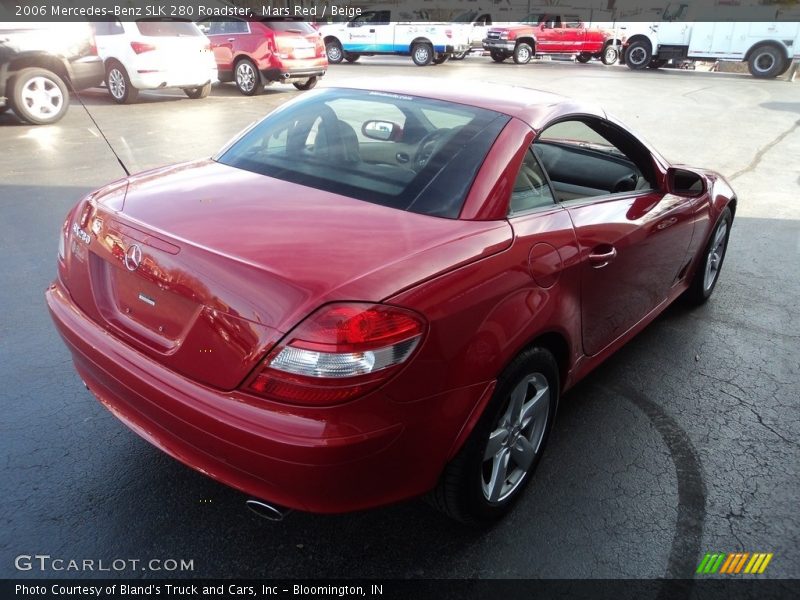 Mars Red / Beige 2006 Mercedes-Benz SLK 280 Roadster
