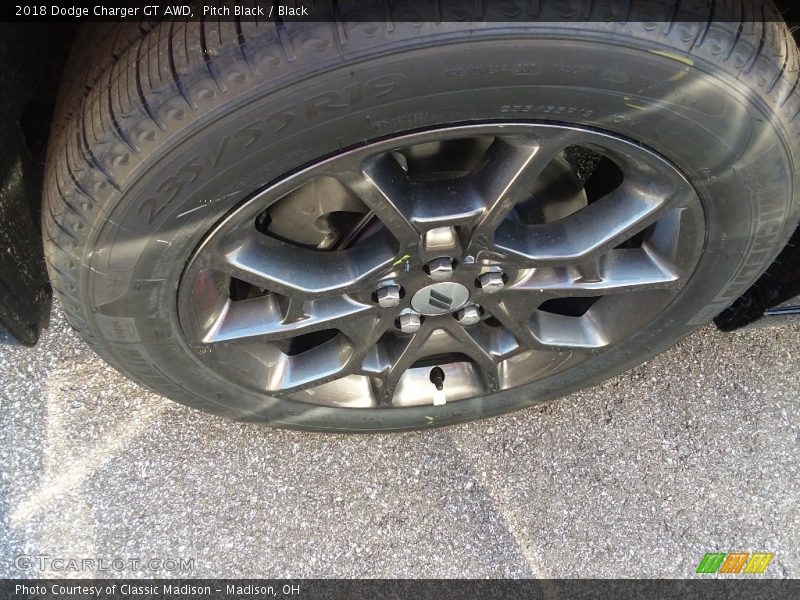 Pitch Black / Black 2018 Dodge Charger GT AWD