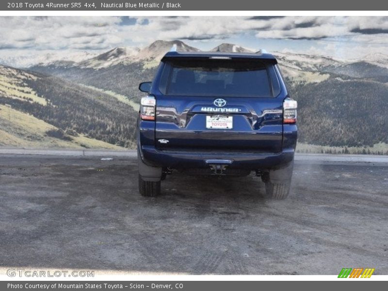 Nautical Blue Metallic / Black 2018 Toyota 4Runner SR5 4x4