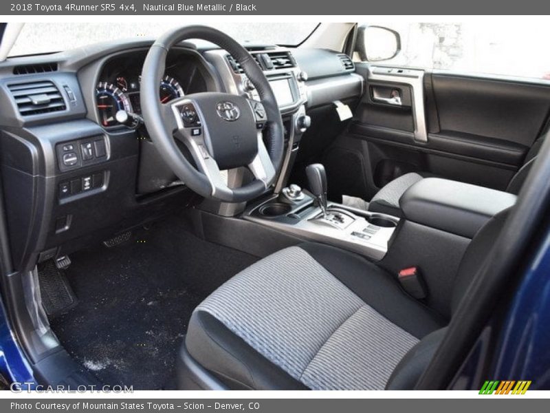 Nautical Blue Metallic / Black 2018 Toyota 4Runner SR5 4x4