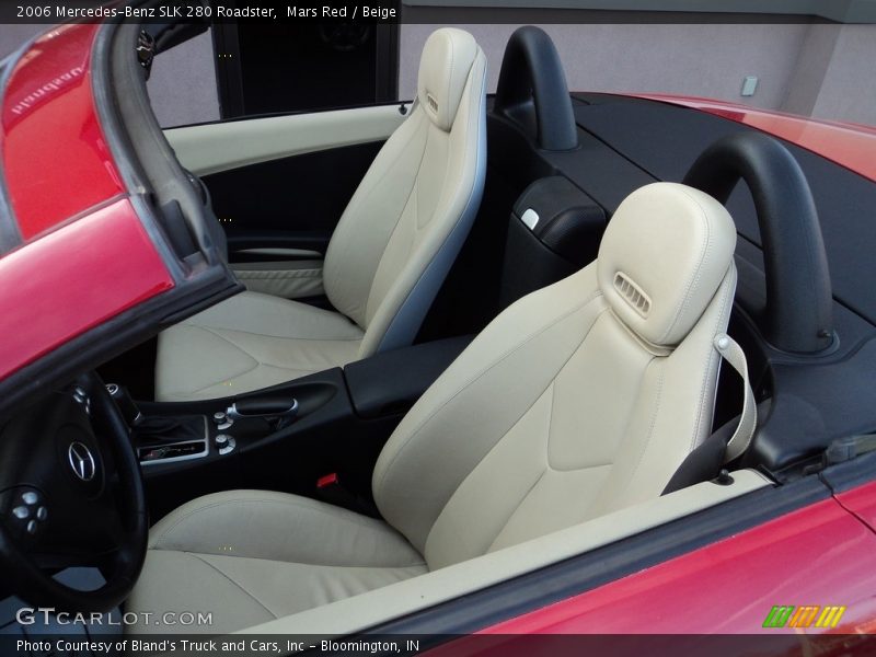 Mars Red / Beige 2006 Mercedes-Benz SLK 280 Roadster